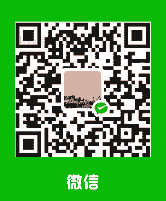 WeChat sponsor QR code